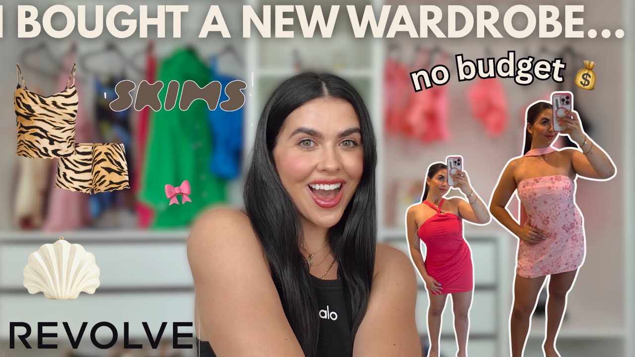 I panicked and bought a WHOLE NEW WARDROBE! (Alo, pepper mayo, Revolve, SKIMS & more) ✨