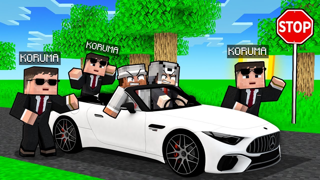 100 GÜN BOYUNCA MAFYANIN ŞÖFÖRÜ OLDUM 😱 - Minecraft