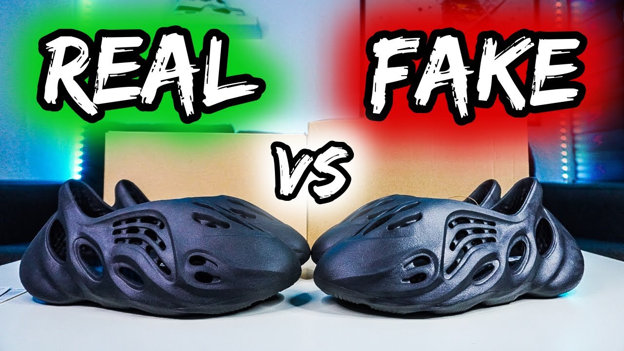 ⚠️REAL vs FAKE (REPLICA,UA) YEEZY FOAM RUNNER ONYX⚠️ APRENDE A DISTINGUIRLAS!