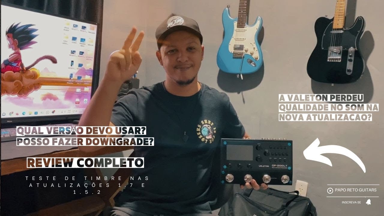 VALETON GP 200 PERDEU QUALIDADE NA NOVA ATUALIZAÇÃO? POSSO FAZER DOWNGRADE? QUAL VERSÃO É PRA MIM?