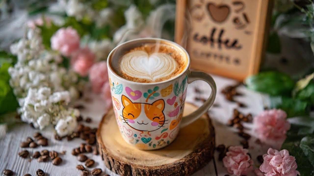 Evening Piano for Sleep, Stress Relief & Deep Calm ☕🐱