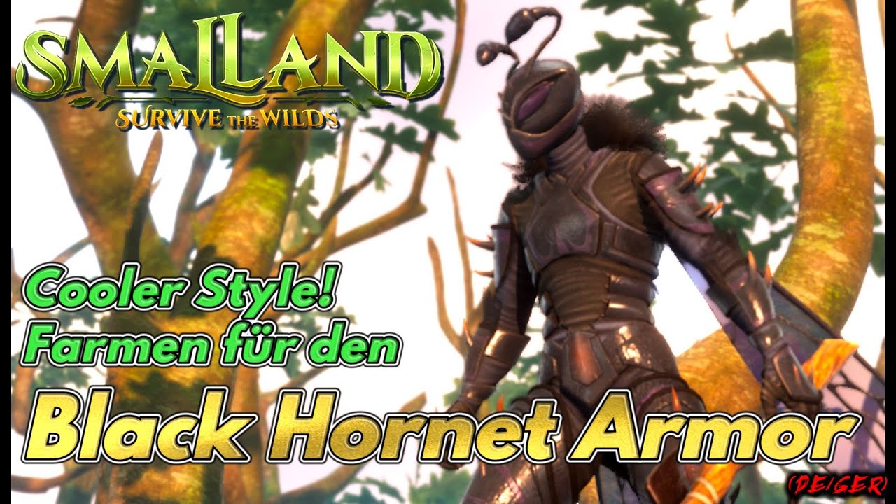 Black Hornet Armor & Ofen - MATS sammeln & herstellen | Gameplay | Smalland 