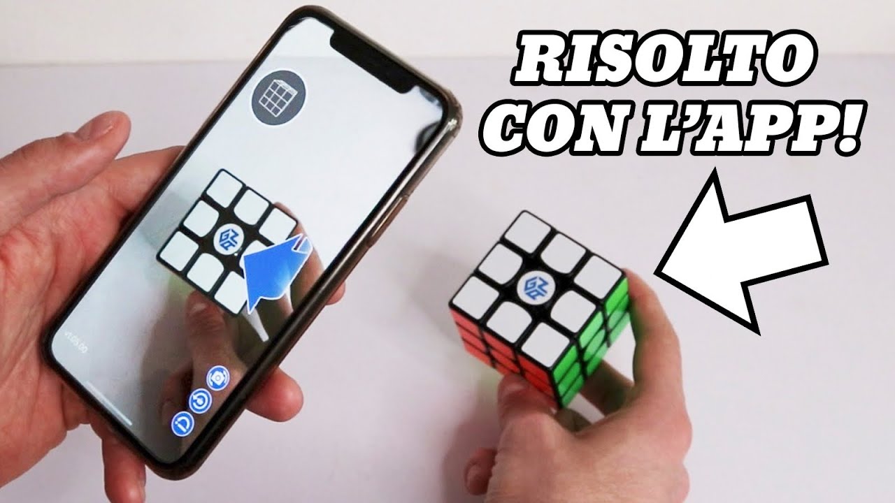 L’APP CHE RISOLVE IL CUBO DI RUBIK