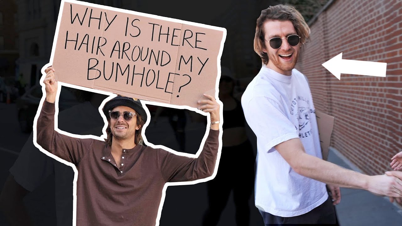 New York with Dude with a sign!