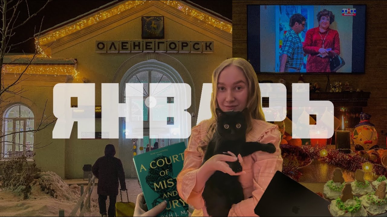 Январь: празднование нового года, время с семьей на севере, покупка макбука