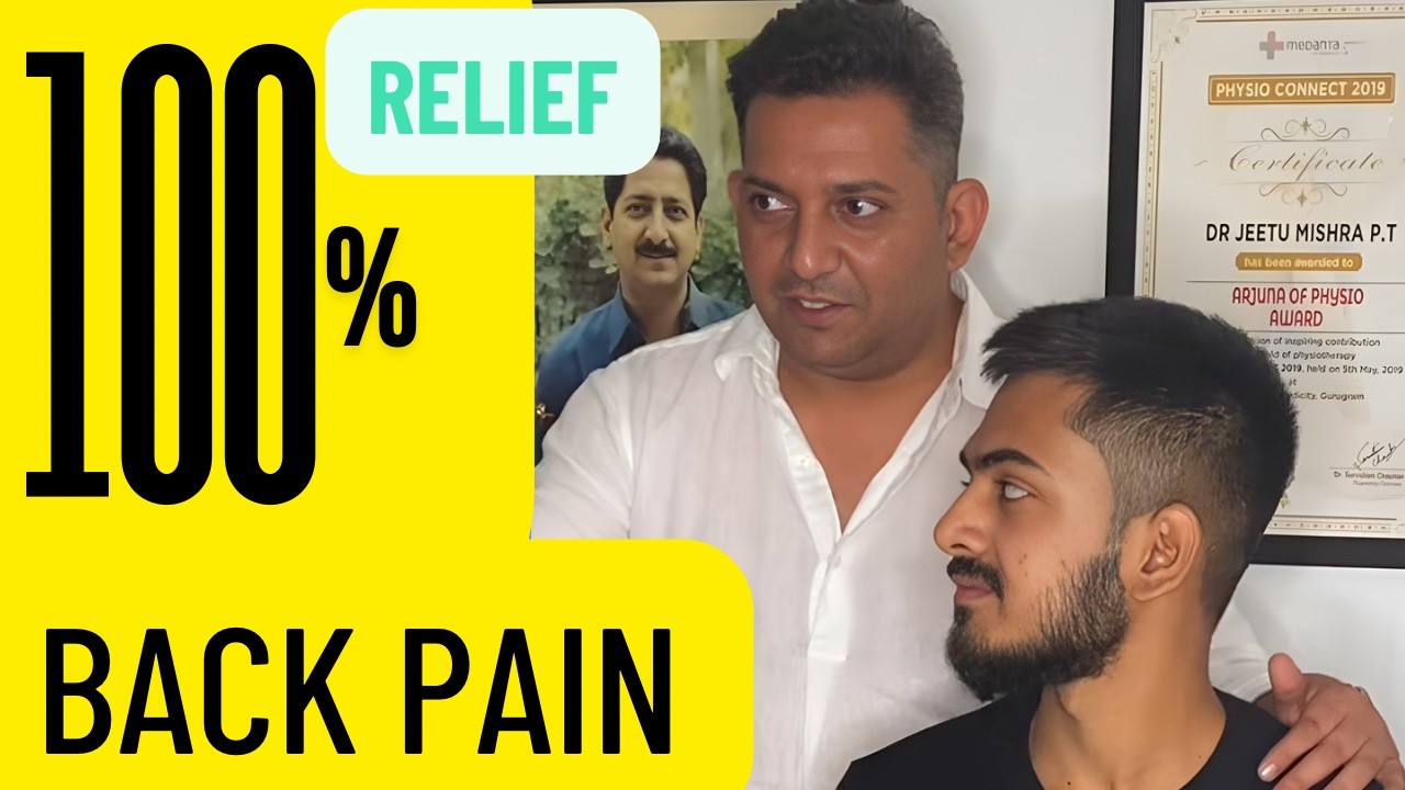 Patna Boy Suffers Back Pain | Dr Jeetu Mishra | Delhi & Gurgaon |