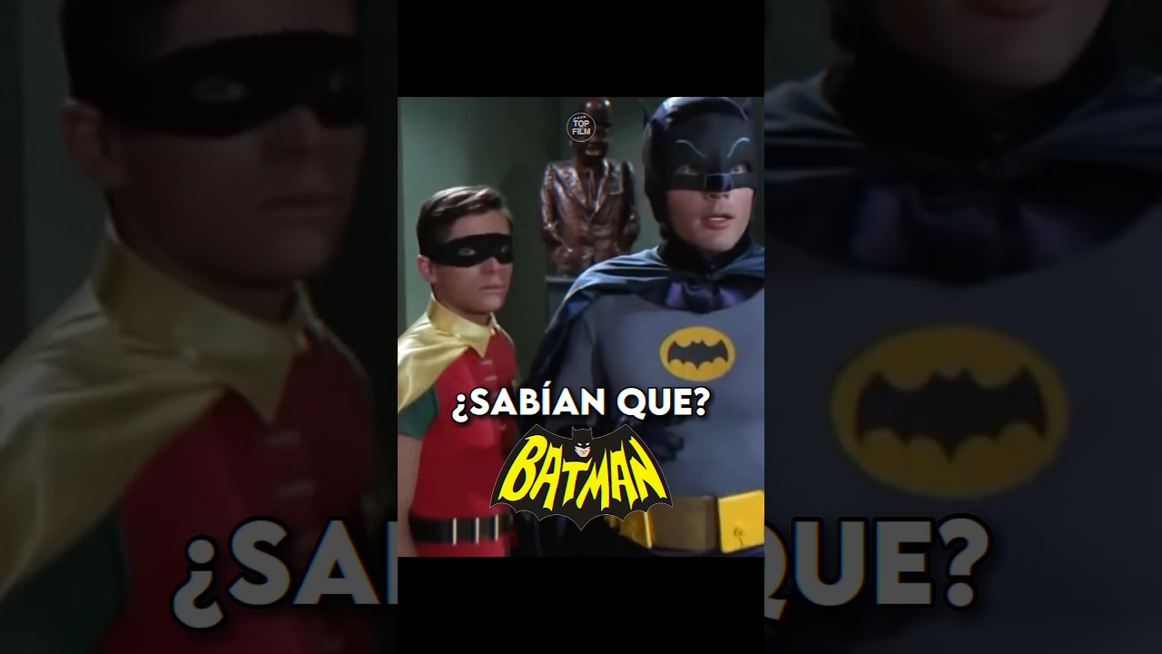 Dato curioso sobre Batman (1966) // #batman #cine #joker #curiosidades