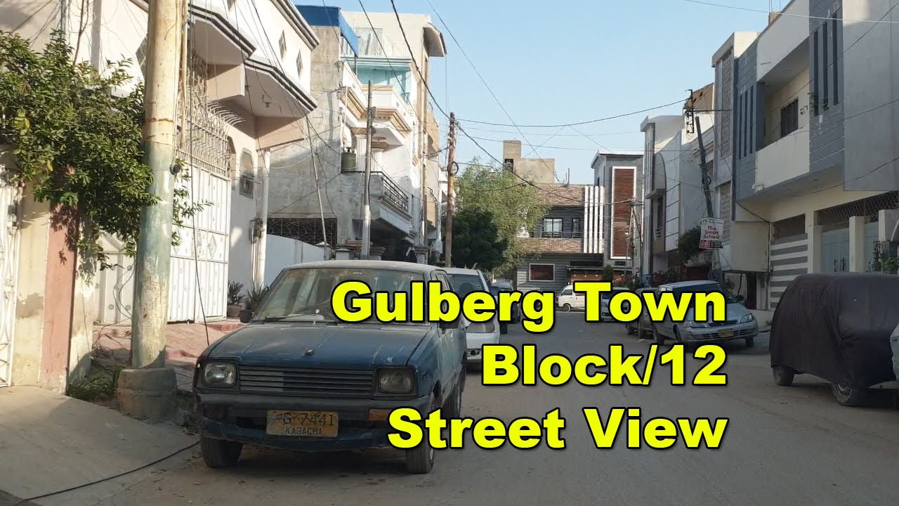 Federal B Area Block12 Gulberg Town گلبرگ Sindh | Street View Culture Karachi Pakistan | Adeel Jamil
