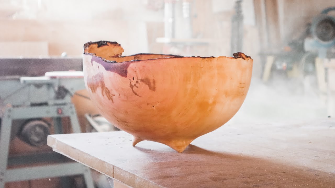 Trying Something Different With This Piece Of Wood | Wood Turning