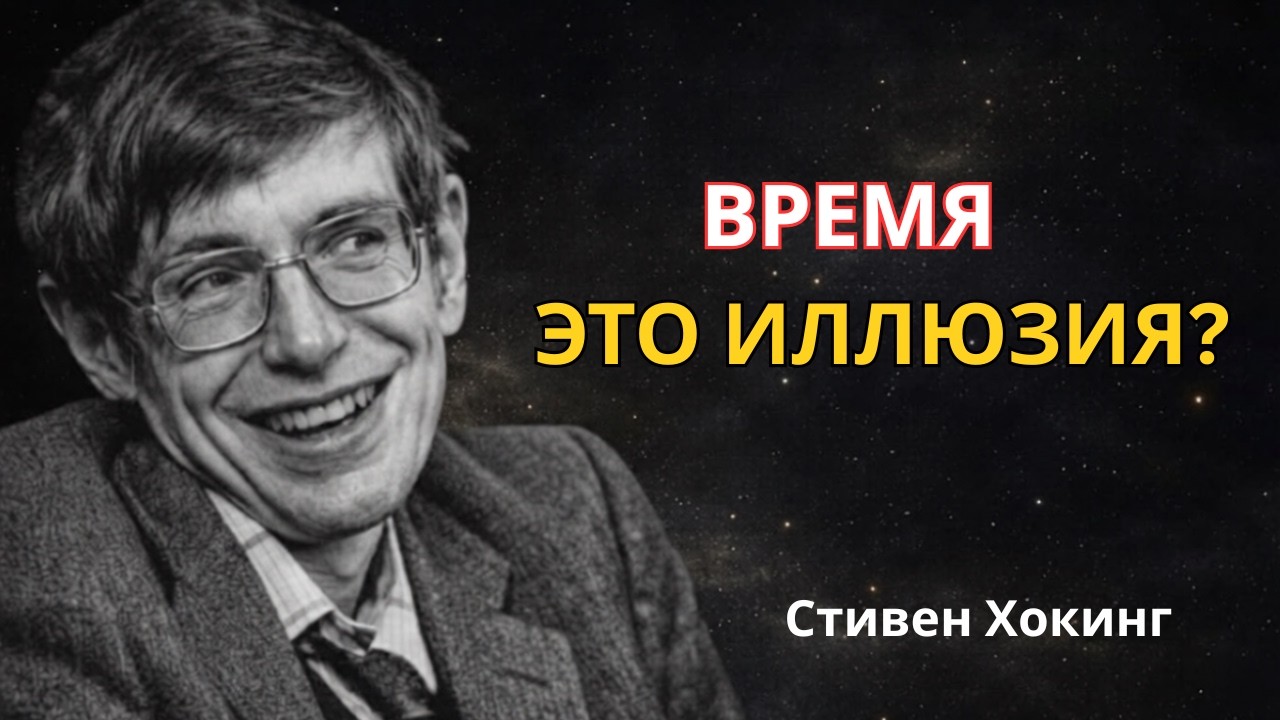 Время НЕ течёт — Твой мозг тебя обманывает | Стивен Хокинг