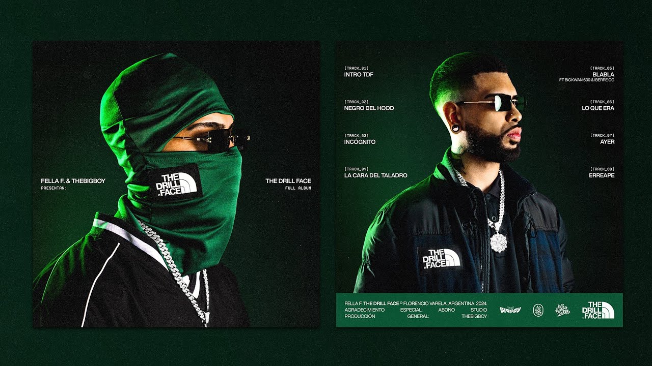 Fella F. & TheBigBoy - The Drill Face (FULL ALBUM) #drillargentino #rapargentino