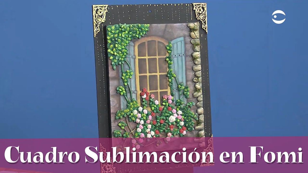 Aprenda y Venda - Cuadro sublimación en Fomi