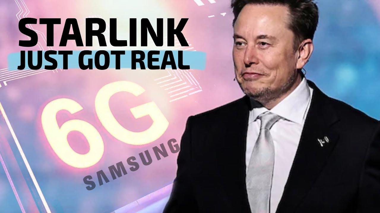 SpaceX Starlink + Samsung = Игра окончена! 6G из космоса! 🧑‍🚀