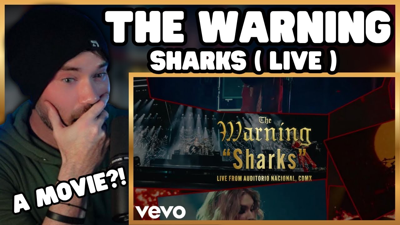 Metal Vocalist Reacts - The Warning - Sharks (Live From Auditorio Nacional, CDMX) (Visualizer)