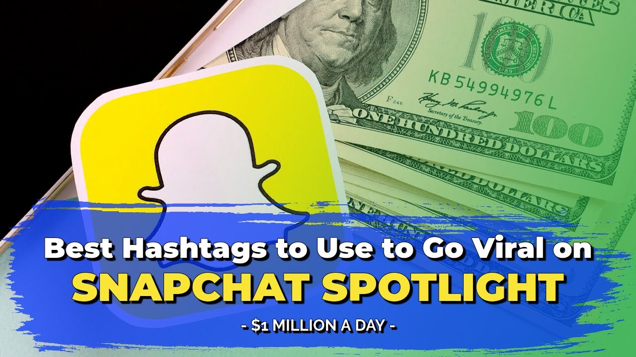BEST HASHTAGS to Use to Go Viral on SNAPCHAT SPOTLIGHT #shorts