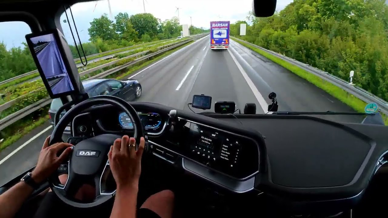 If you like driving a truck on long trips and play truck simulator then watch this POV 4K video