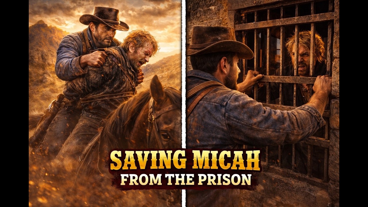 Red Dead Redemption 2 arthur saves micah from the jail and then micah killed a family 💀💀