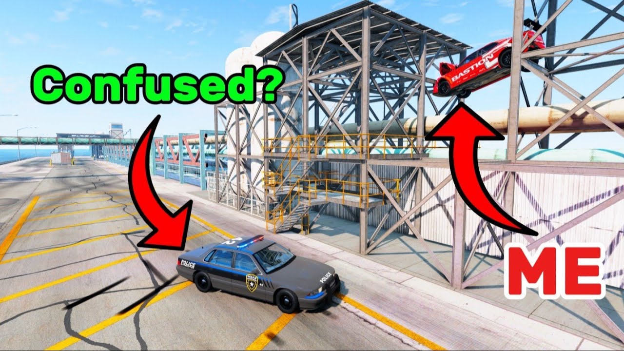 We Played Hide And Seek With CARS In BeamNG Drive!