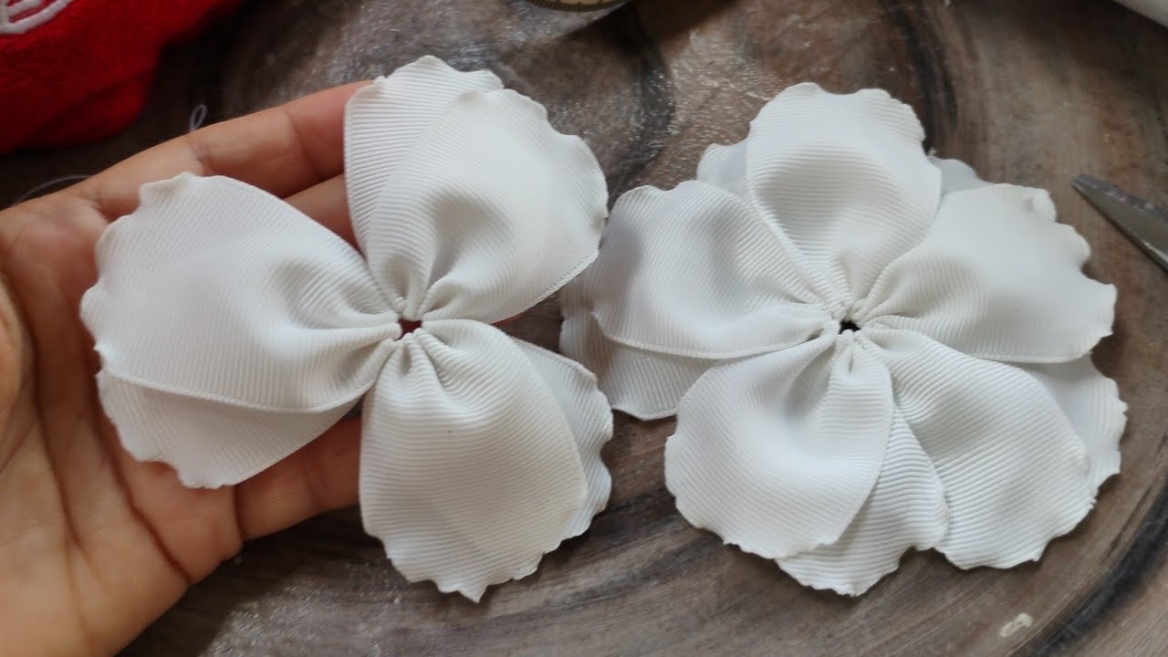 Como fazer uma flor belíssima em pouco tempo