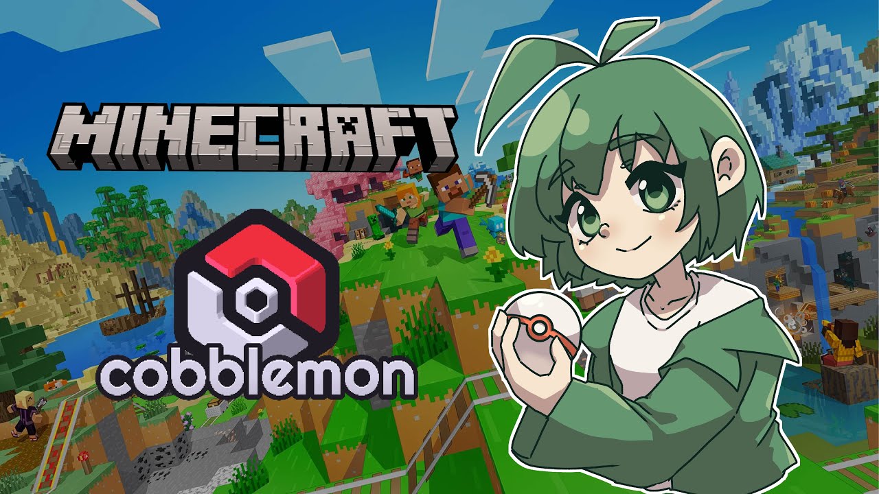 【cobblemon】好冷...什麼鬼天氣！【茶沫Chamo】 #台灣Vtuber #台V  #初見歓迎 #虛擬youtuber #minecraft