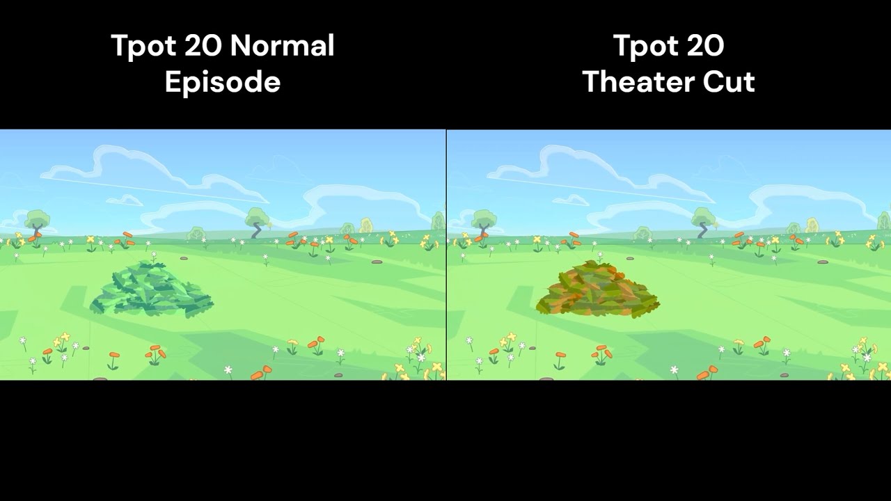 BFDI tpot 20 normal release vs theater cut