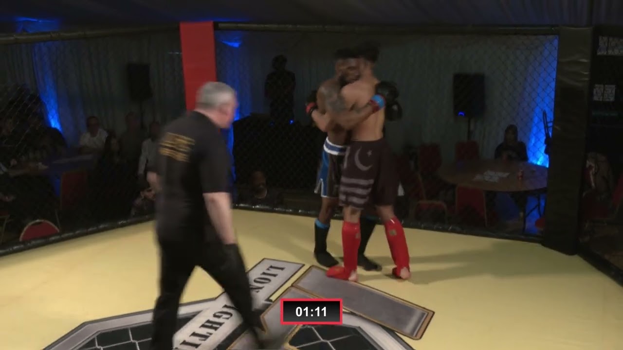 Lion Fighting Championships  25 - Freddy Yao - Temple Fight Club VS Sufyan Mir – Ultimate Athlete