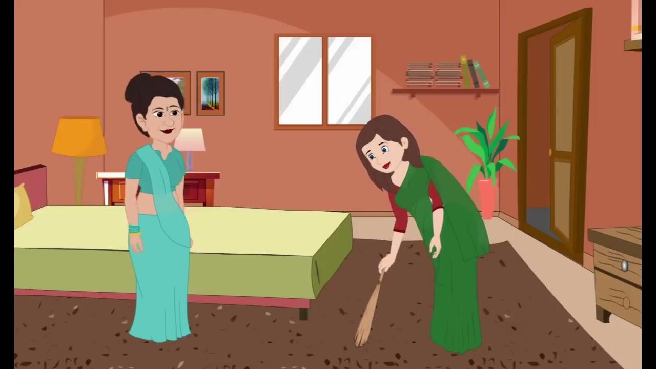 VIP bahu#cartoonstory#hindicartoon#moralstory#emotionalstory#bahukikahani#familycartoon#yshorts