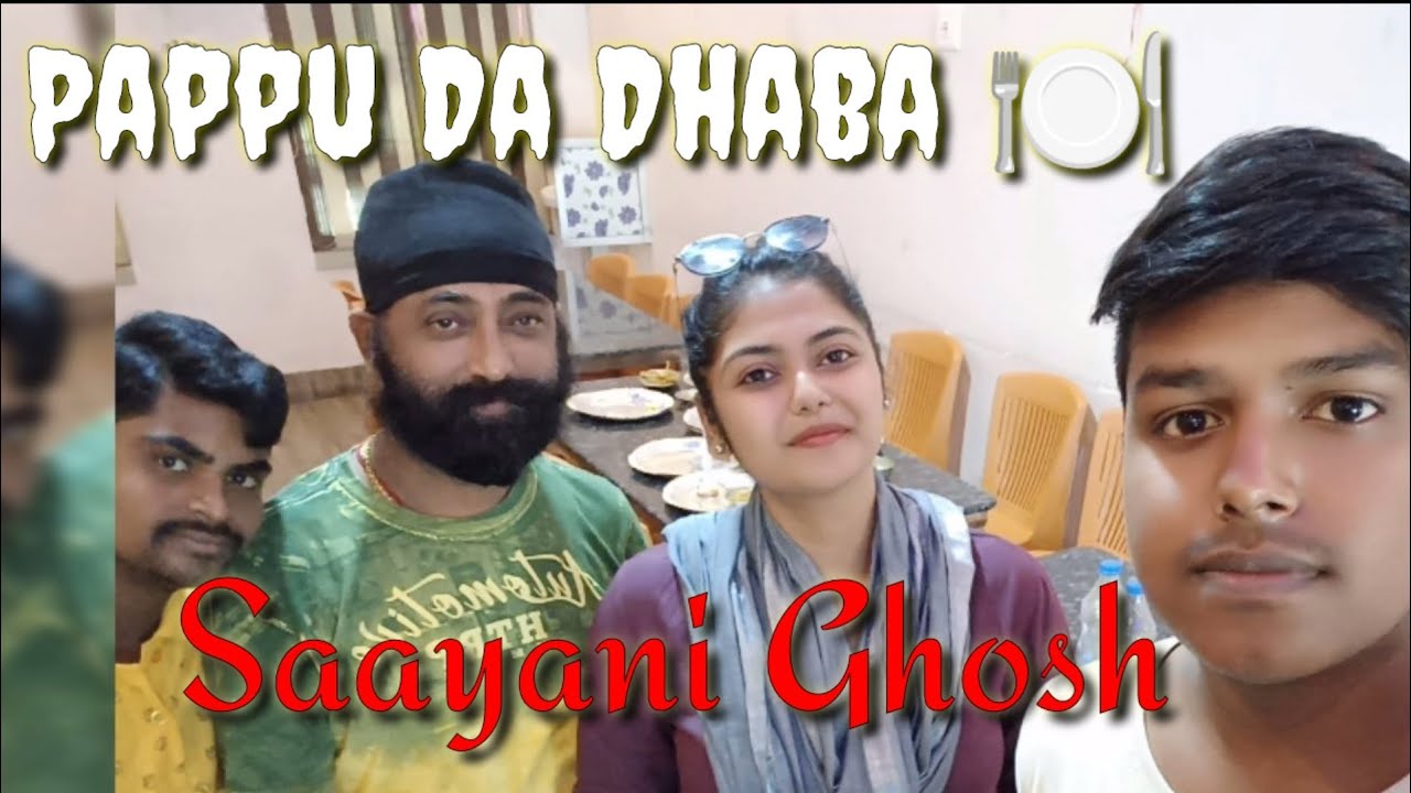 Saayani Ghosh's Visit At Pappu Da Dhaba 🍽️#sayanighosh  #tmc  #westbengal #murshidabad #pappudadhaba