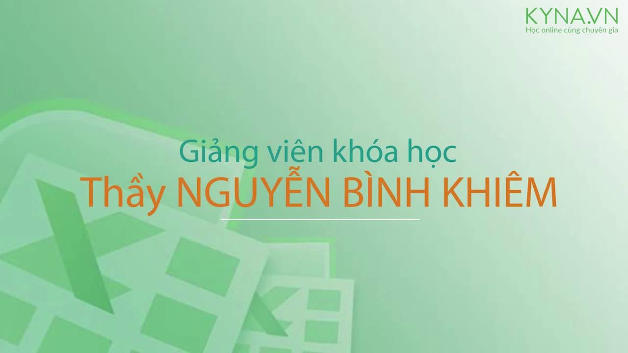 Kh&oacute;a học th&agrave;nh thạo excel cho nghiệp vụ kế to&aacute;n