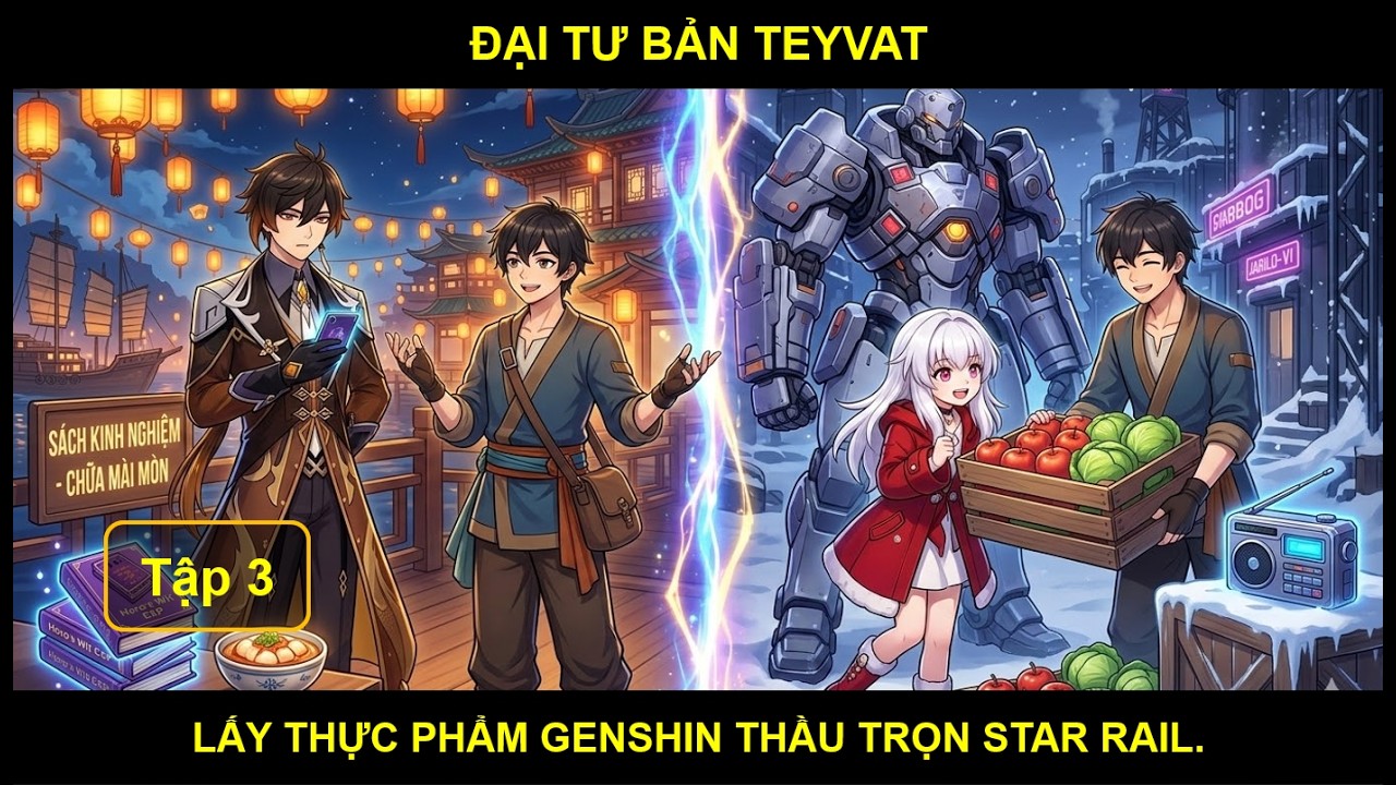 [Genshin Fanfic] Đại Tư Bản Teyvat: Lấy Thực Phẩm Genshin Thầu Trọn Star Rail! - Tập 3