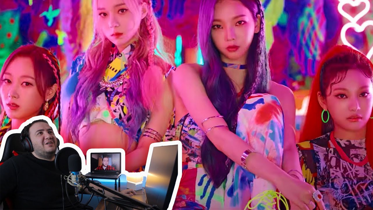 aespa 에스파 'Black Mamba' MV Reaction video