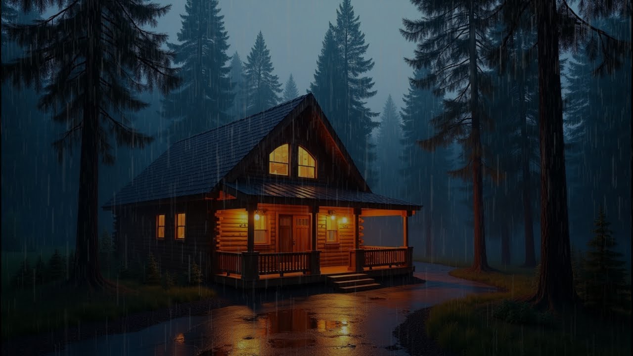 Sounds of Rain & Thunder for Deep Sleep – Relax Your Mind & Sleep Peacefully Tonight