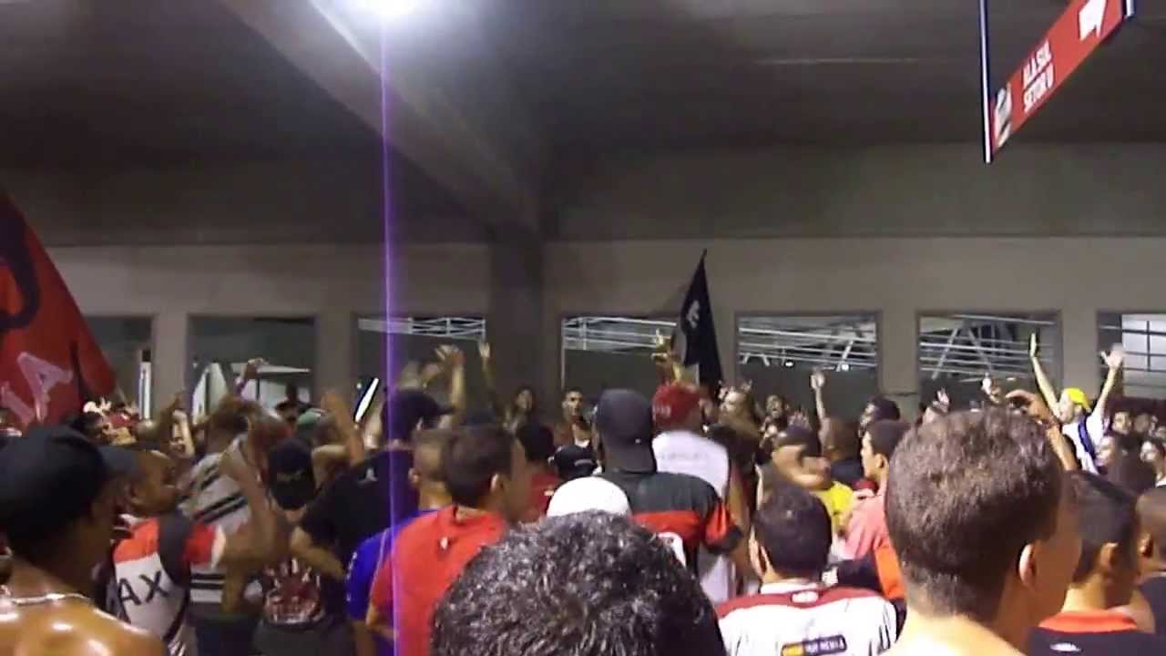 Torcida Jovem Fla. Flamengo x Olimpia (Concentração) - 15/03/2012