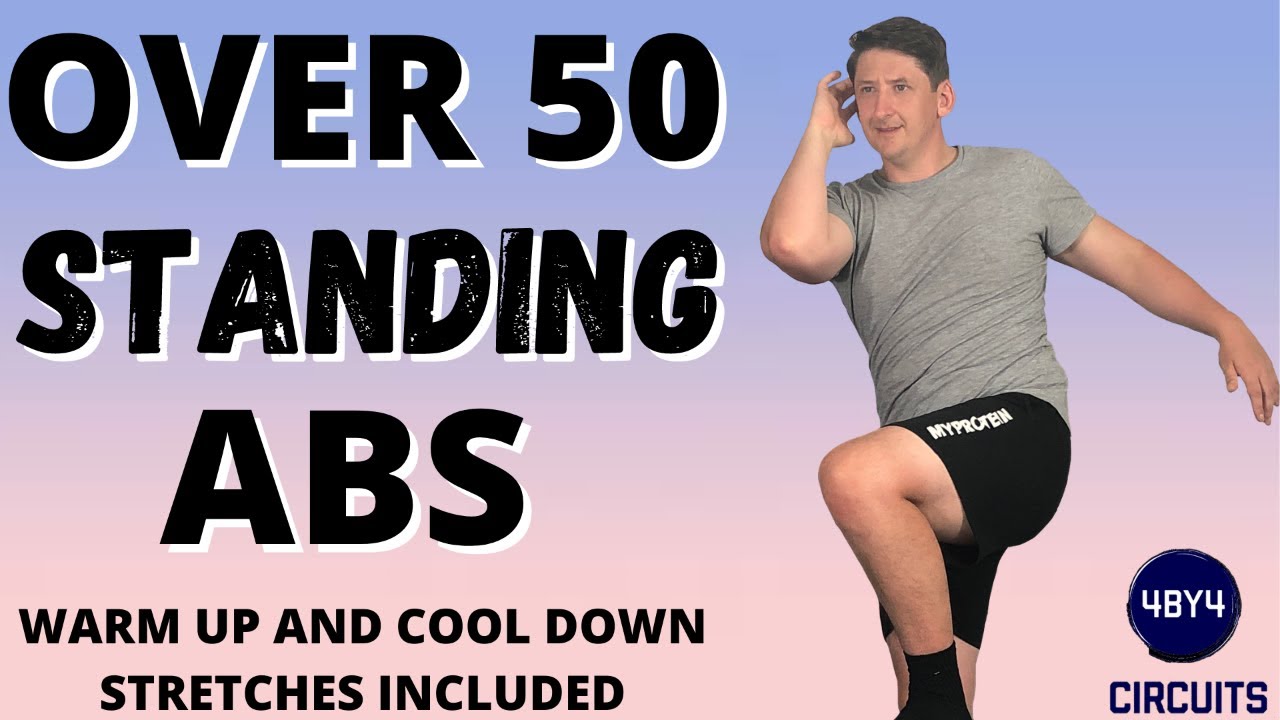 OVER 50 STANDING ABS | LOW IMPACT | 20 MINUTE WORKOUT
