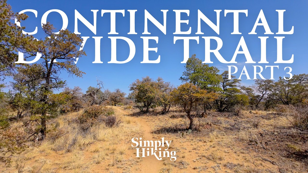 1 Hour On The Continental Divide Trail | Treadmill Video For Walking | Part 3