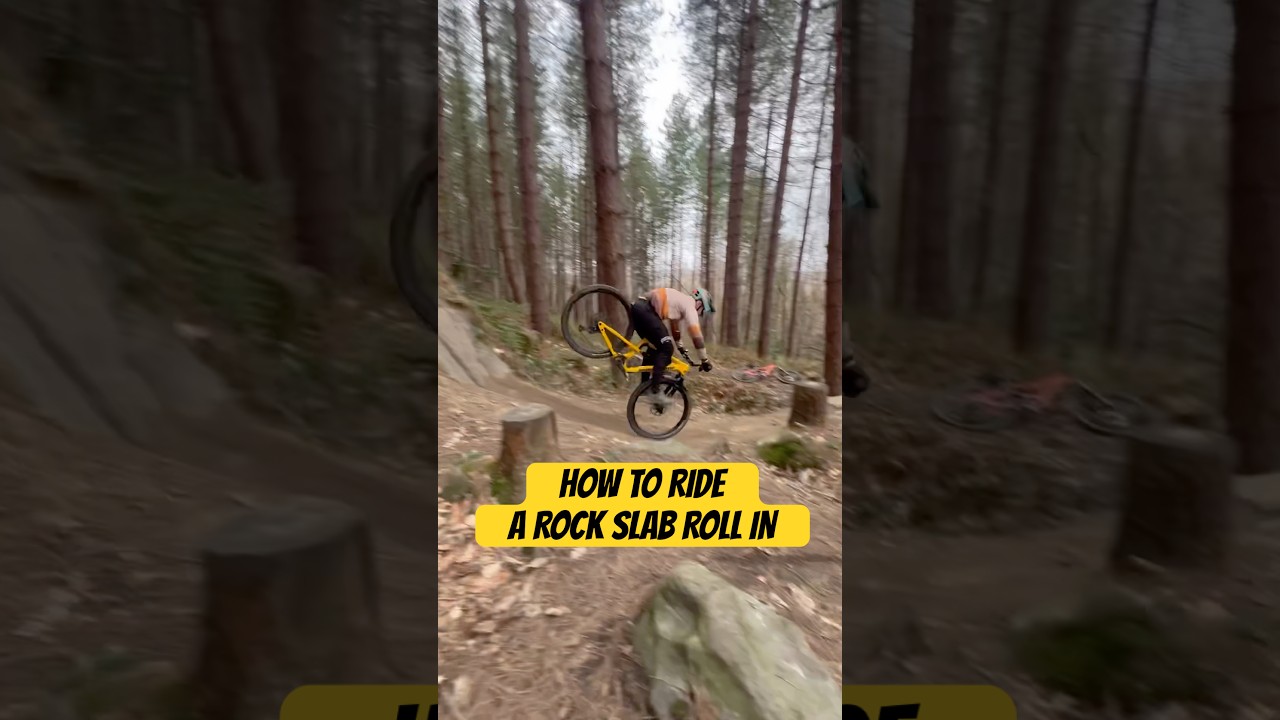 How to ride a rock feature #mtb #howto #shorts