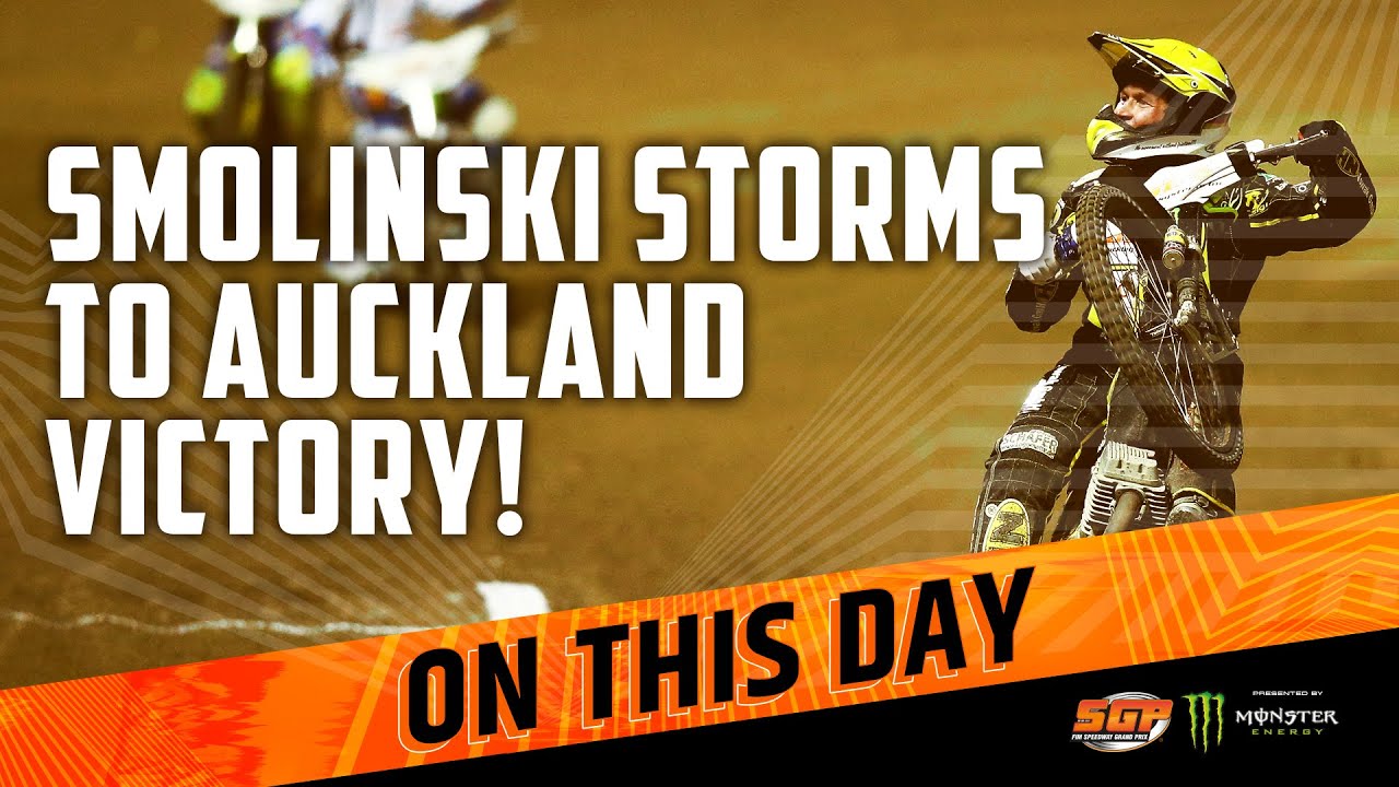 Smolinski storms to Auckland victory! 😮 | On This Day in 2014! 📅