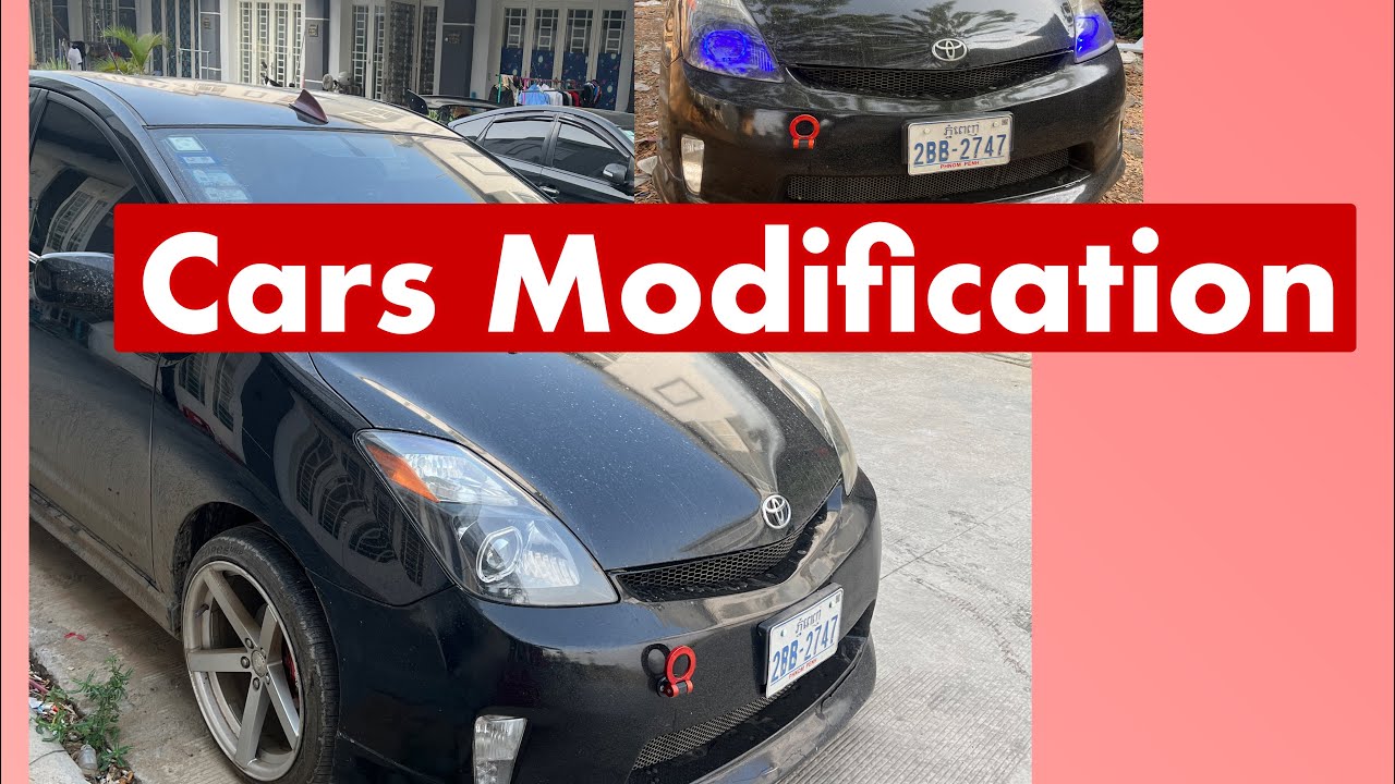 Cars  modification Toyota Prius 2 generation and Honda, Clean up  Car Air
