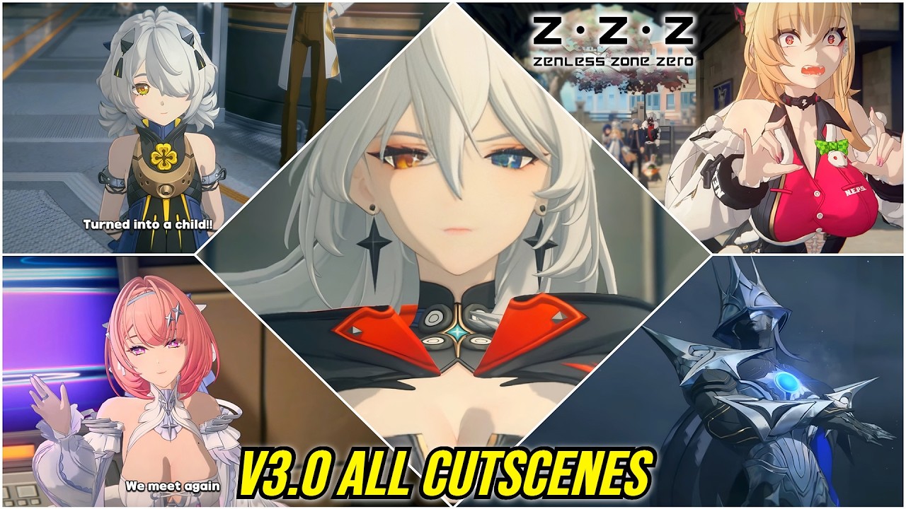 Zenless Zone Zero 3.0 All Cutscenes & Ending | A Sleepwalker's Confession