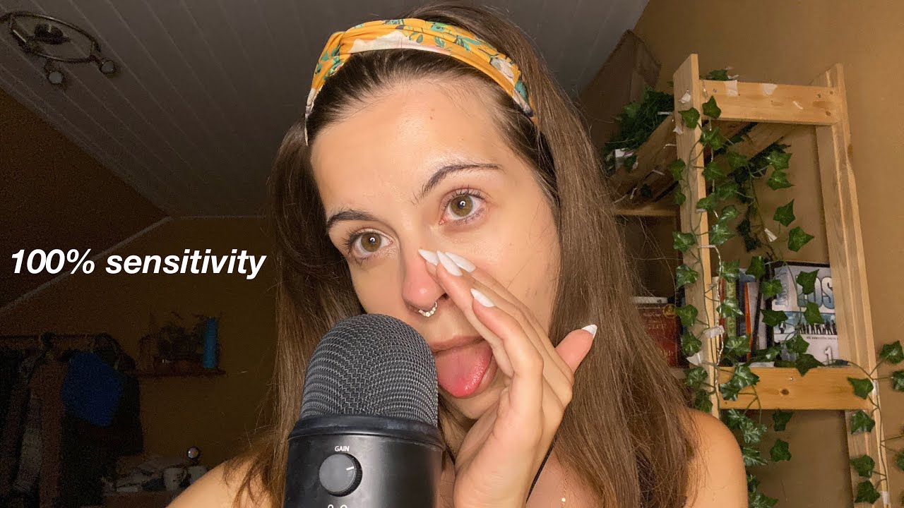 ASMR Mouth Sounds At 100% Sensitivity