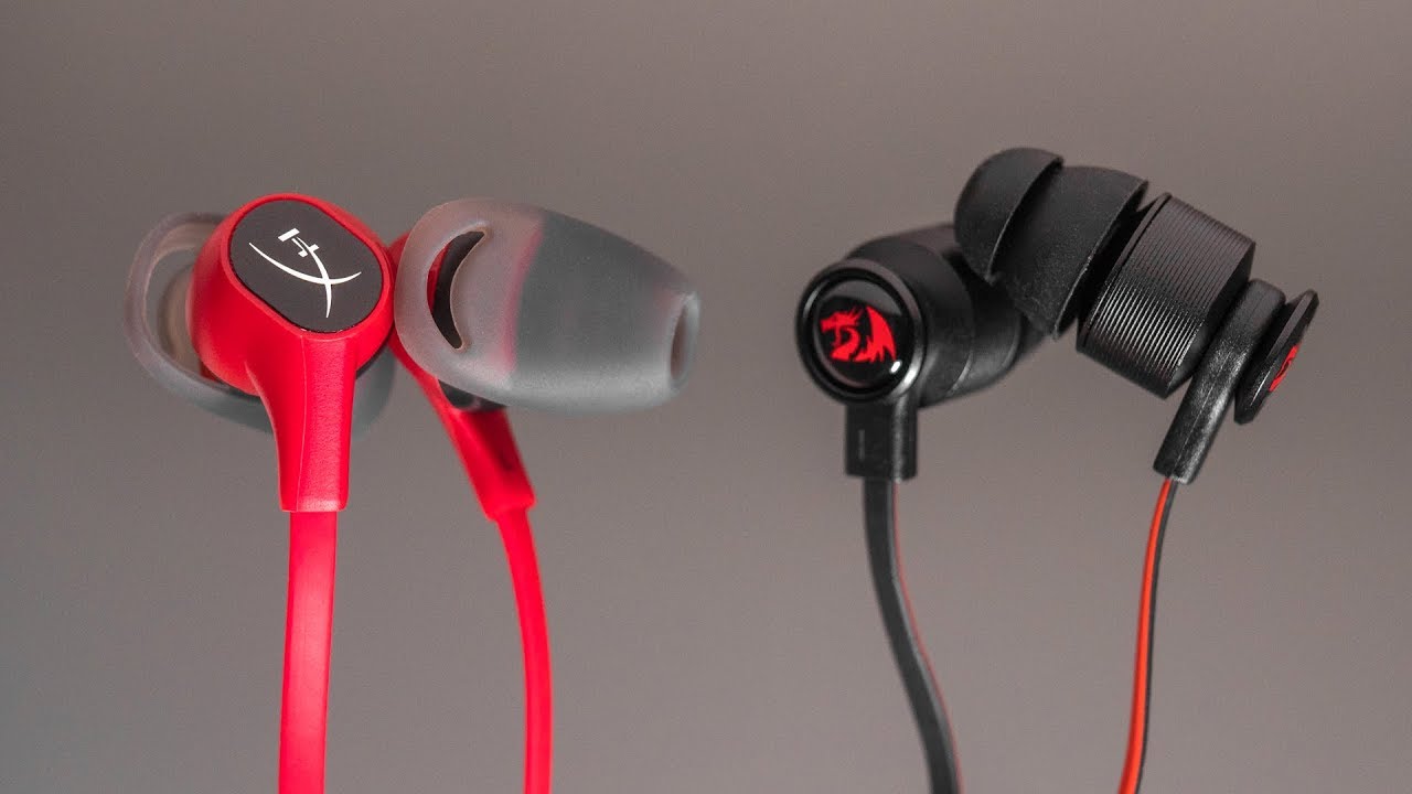 In-ear para gaming, ¿valen la pena? | HyperX Cloud EarBuds + Redragon Thunder Pro (review)