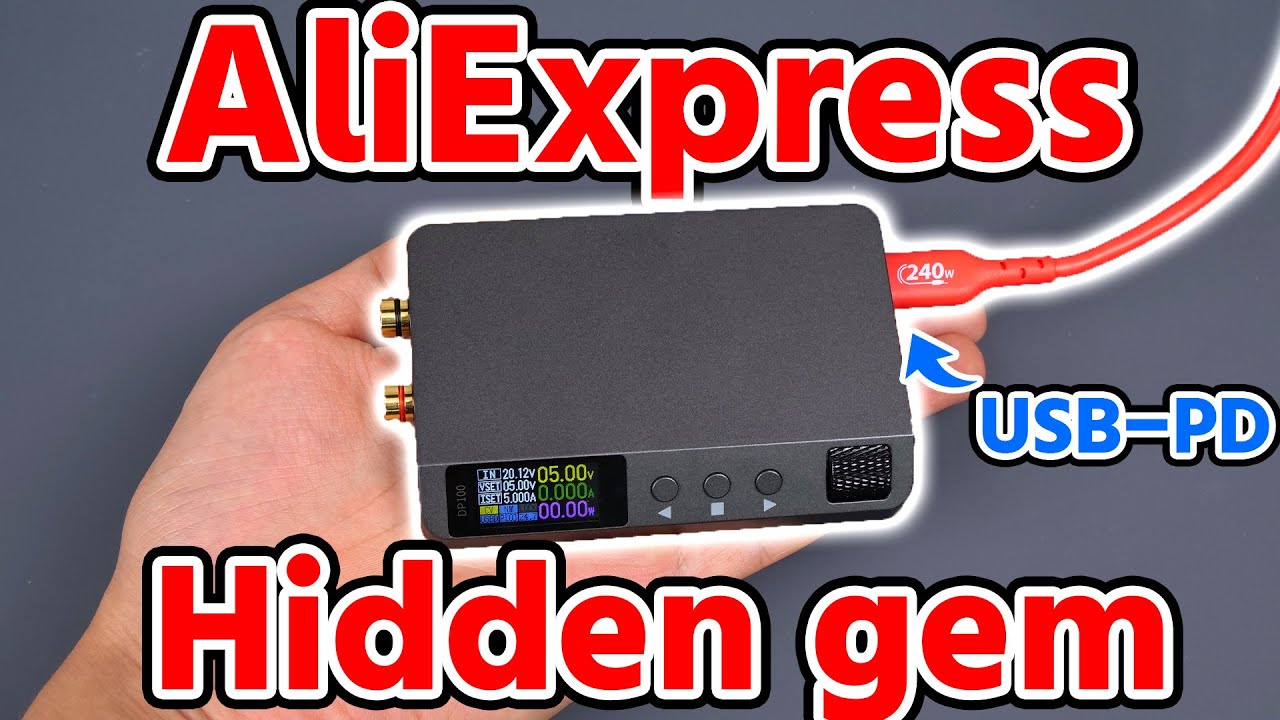 Я нашел скрытые жемчужины на AliExpress, часть 1 【DP100 USB DC Power Supply】