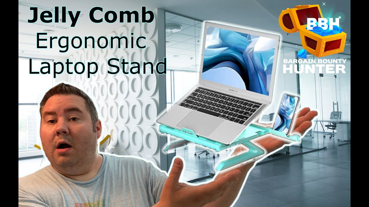 Jelly Comb Ergonomic Laptop Stand | Unboxing & Review | Amazon Buys
