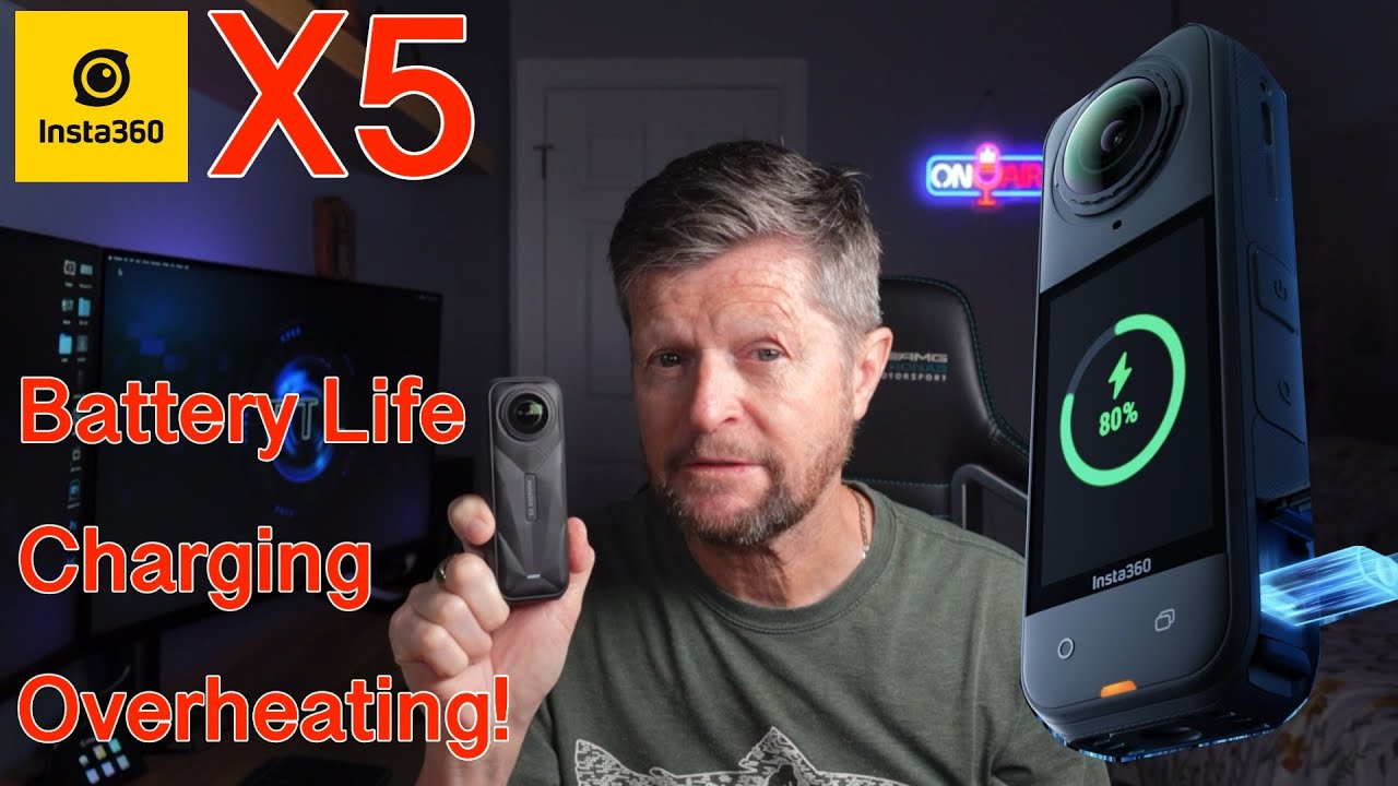 Insta360 X5 Battery Life, Charging and Overheating