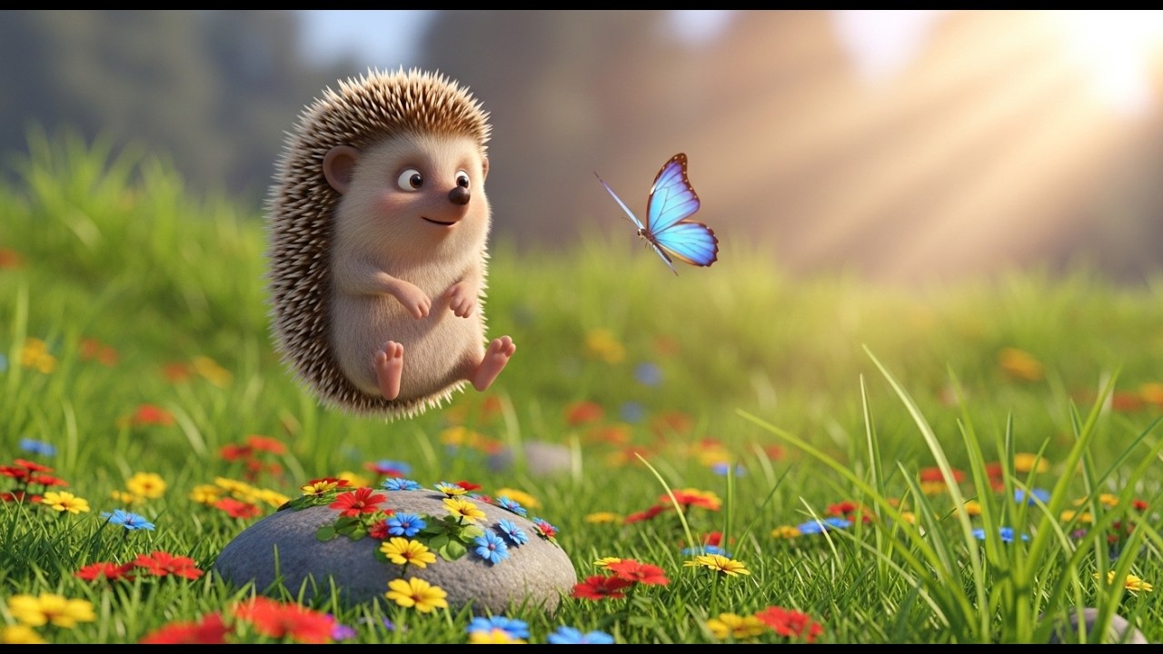 Little Hedgehog Roll Roll | Cute Animal Song | Preschool Sing Along