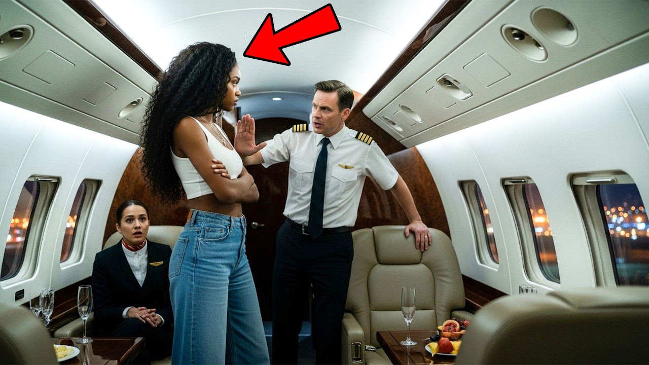Pilot Refuses to Take Off With Black Girl — Seconds Later, He Realize Her Father Owns the Airline