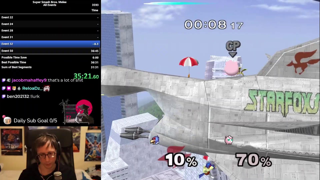 All Events Speedruns WR attempts !operagx