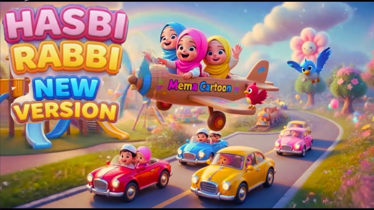 Hasbi Rabbi Jallallah Nasheed | La Ilaha Illallah | Beautiful Islamic naat for kids.