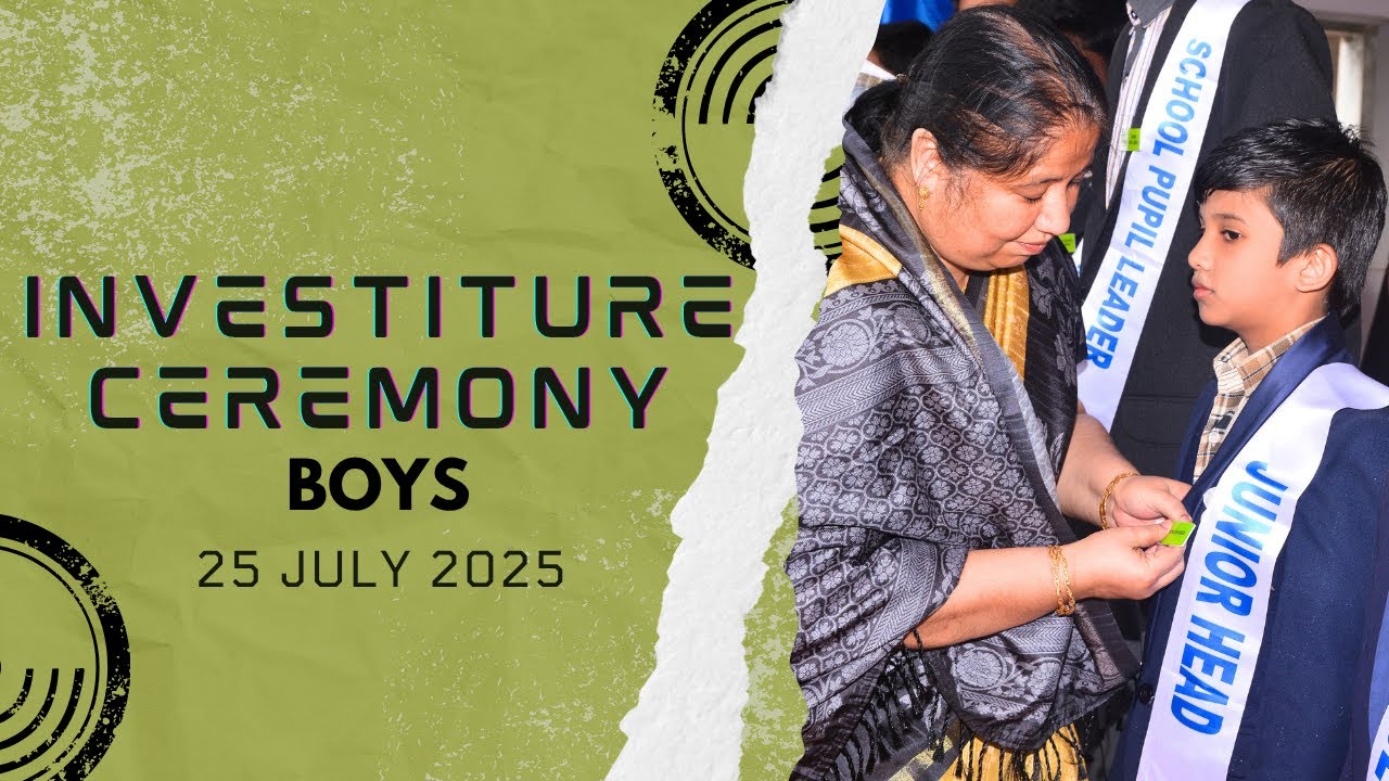 Investiture Ceremony - Boys - 25 July, 2025