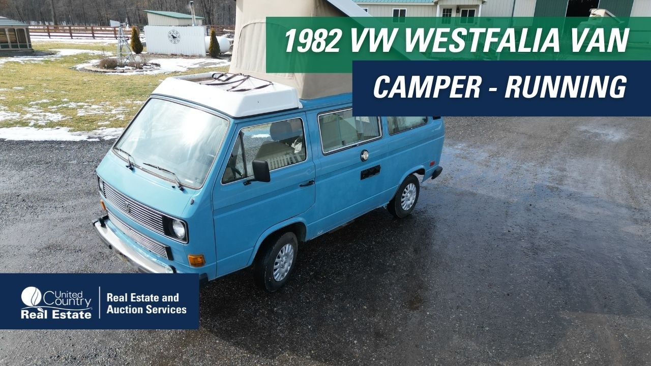 1982 Volkswagon Westfalia Vanagon Camper - Running!